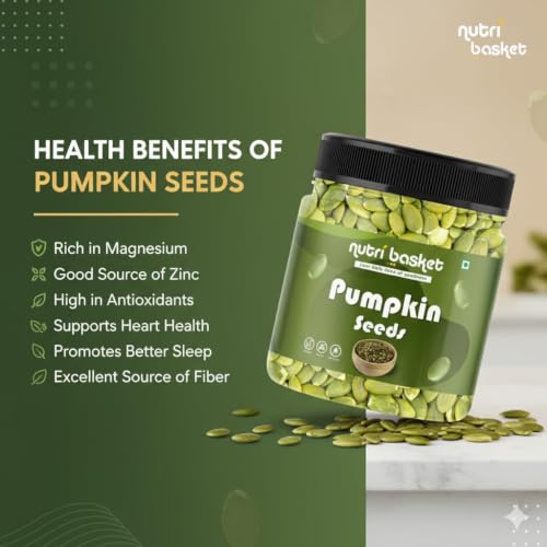Image of Nutribasket Combo Pack of Chia, Flax, Pumpkin & Sunflower Seeds | 25g Each | Daily Super Seeds Variety Pack | Natural Raw Seeds for Smoothies, Salads, Breakfast & Healthy Snacking | Pack of 4