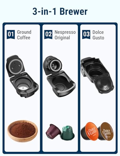 Image of COSTAR Coffee Machine Master 7 Plus and Manual Coffee Grinder