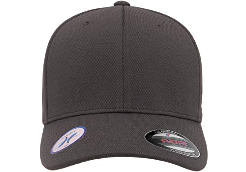 Flexfit Mens Cool & Dry Sport Hat, Grey, Large-X-Large US - Thumbnail 2