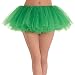 Amscan Party Perfect Team Spirit Green Tutu With Elastic Waistline Wearables, Green, Tulle Fabric, 14"