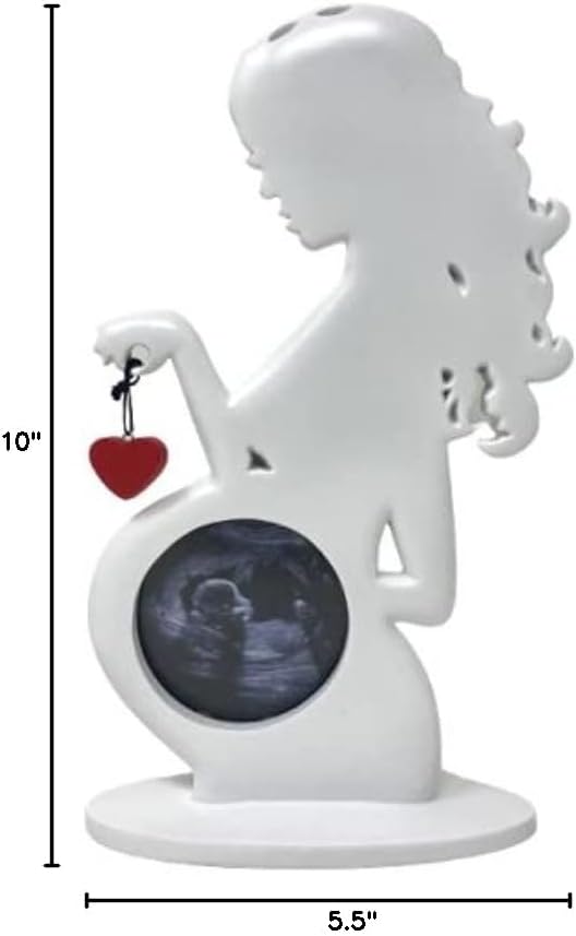 Ultrasound Picture Frame Pregnancy Gifts for First Time Moms Baby Sonogram Frames Gift for Pregnant Women Expecting Parents Expectant Mothers Maternity Keepsake