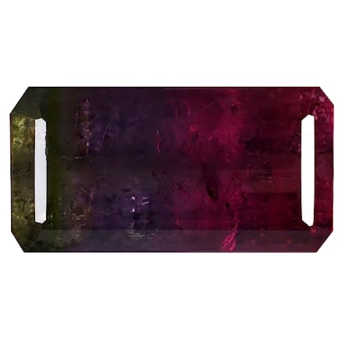 Tourmaline pastèque 14x7mm Mozambique, pierre fine octogone non chauffée pour bague