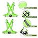 Tenalleys 2 Pack Reflective Vest Running Gear Adjustable High Visibility Reflective Running Safety Vest for Women Men Night Cycling,Hiking, Jogging,Dog Walking (Green)