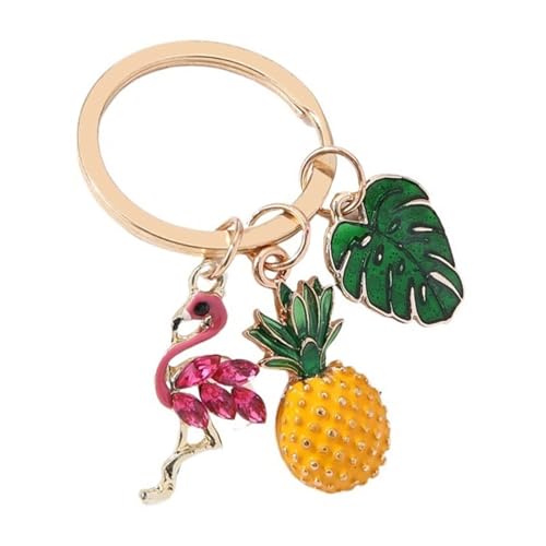 Porte-clés voiture ananas pendentif de sac à dos pour retrouver ses clés