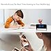 LIBREFLY Clock Camera - Full HD 1080P WiFi Camera - Mini Wireless Nanny Cam with Night Vision - Indoor Home Security Surveillance