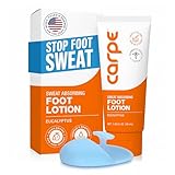 Carpe Loción Para Pies Absorbente De Sudor Con Aplicador. Una Solución Recomendada Por Dermatólogos Para Combatir El Sudor Y El Mal Olor En Los Pies. Ayuda A Prevenir Las Ampollas Y Es Ideal Para La H