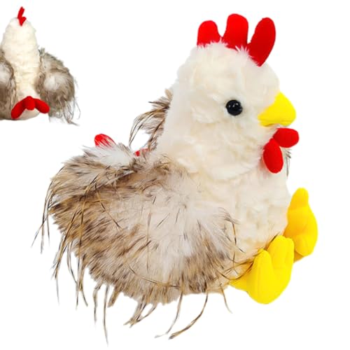 Danbghyuo Pollo De Peluch,Peluche de Pollo Realista,Animal de Peluche de Pollo,Muñeca de Pollo Mullido,Lindos Juguetes de Peluche para Niños,para Cumpleaños de Niños Decoración Danbghyuo Pollo De Peluch,Peluche de Pollo Realista,Animal de Peluche de Pollo,Muñeca de Pollo Mullido,Lindos Juguetes de Peluche para Niños,para Cumpleaños de Niños Decoración