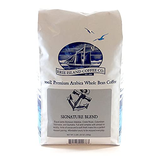 Erie Island Coffee, Café en Grano Mediano 2 LB miniatura 1
