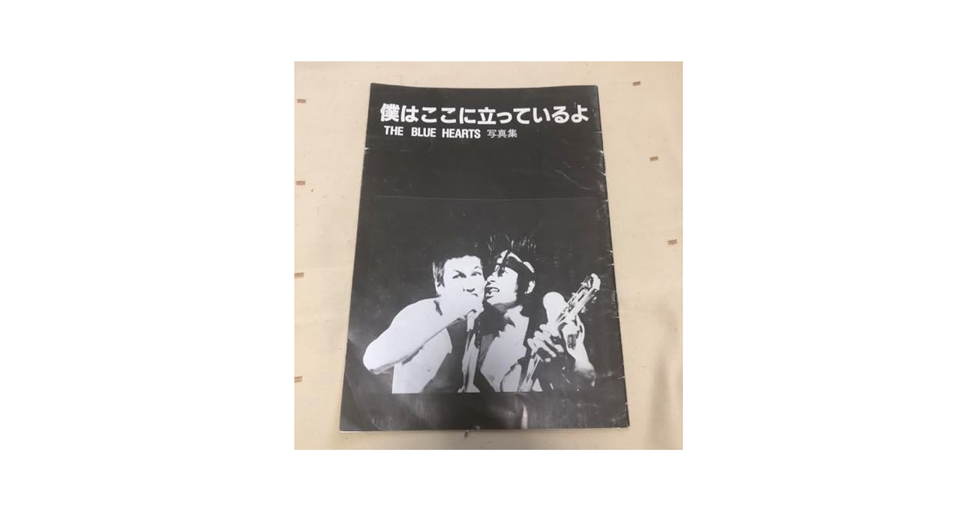 Amazon.co.jp: THE BLUE HEARTS 写真集 僕はここに立っているよ