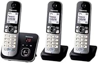 Panasonic KX-TG6823EB Trio DECT Cordless Telephone Set with Answer Machine