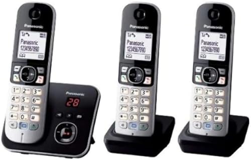 Panasonic KX-TG6823EB Trio DECT Cordless Telephone Set with Answer Machine