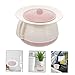 minkissy Home Urinal Pot for Elderly Portable Urinal Bucket Lid Handle Easy to Carry