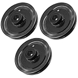 Caltric 60in Deck Spindle Pulley Compatible with Hustler Super S X-ONE ATZ Super Z LC XR-7 770842 Qty 3