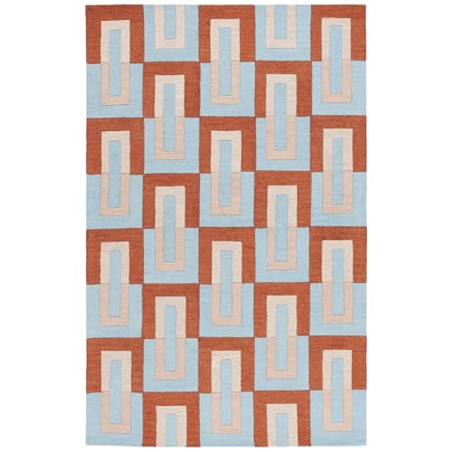 Image of Hand Tufted Wool Carpets Anti Shedding Rug Modern Carpets for Living Room Size 12x18 Feet