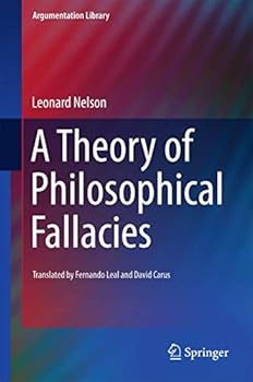 Hardcover A Theory of Philosophical Fallacies Book