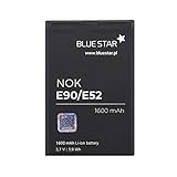  Blue Star Premium - Batteria da 1600 mAh Li-Ion de Capacità Carica Veloce 2.0 Compatibile Con il nokia e52 / e71 / n97 / e61i / e63 / e90 / 6650 fp