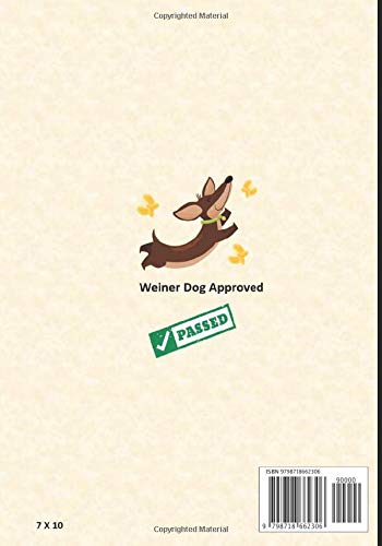 Weiner Dog Approved Brainstorm Notebook: Unique Gift for Dog Lovers Under $10 Dollars - Image 2