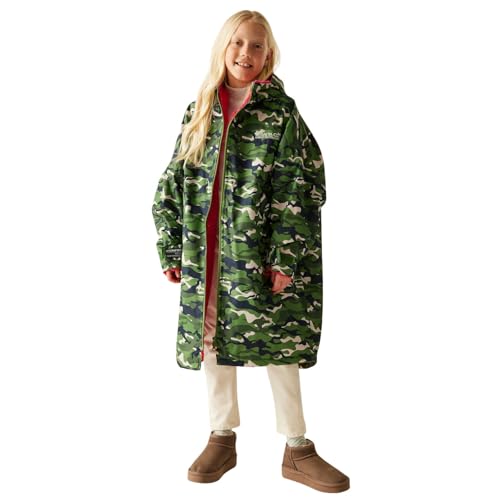 Regatta Unisex Kids Waterproof Changing Robe Oversized Fleece Lined Windproof