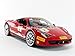 Hotwheels Heritage 1:18 Collection Ferrari 458 Challenge Die Cast Model (Red)