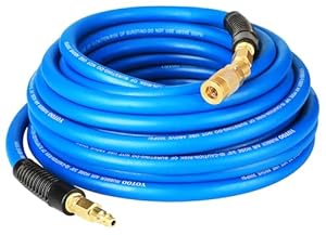 Yotoo 102201 Gummi-Druckluftschlauch 3/8' 50ft