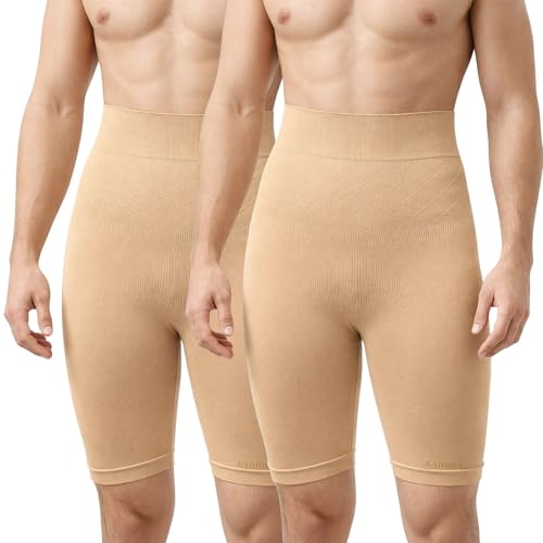 Image of Kaththai Men Supporter Shapewear | Waist & Tummy Tucker Compression Body Shaper Shorts for Men | High Waist Slimming Supporter Innerwear | Breathable Shapewear