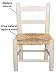 Cesteria Aparici Silla Infantil Acabado Madera Natural. Asiento de 30x30 cm y...