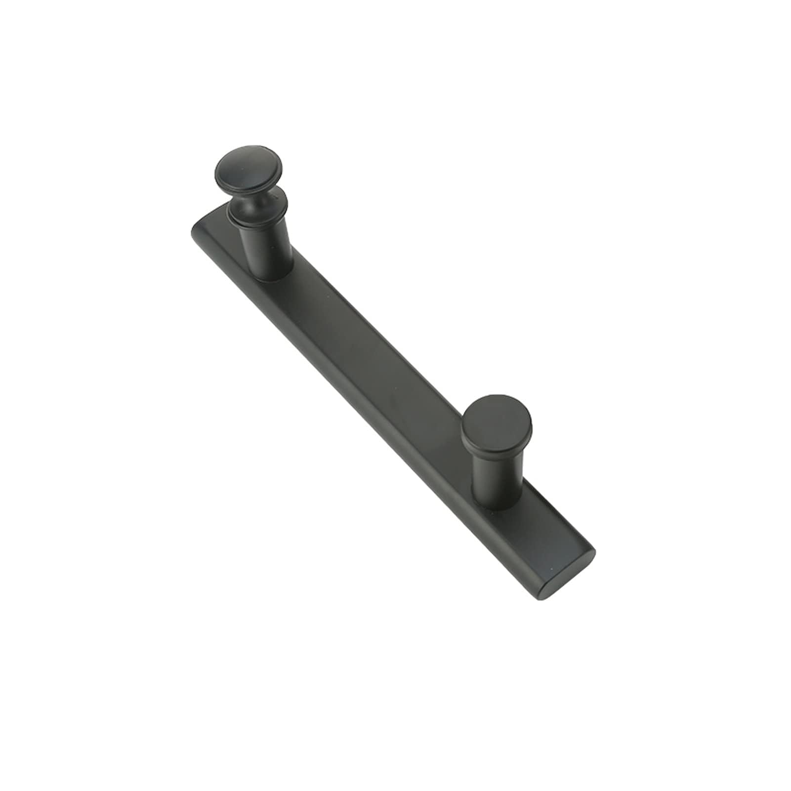 Poignée de douche inox noir de 400mm anti-corrosion pour porte en verre