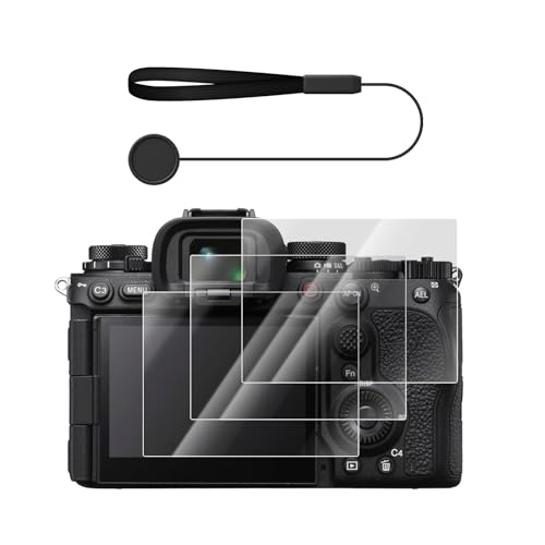 VOVMOEYA 3枚入り Sony A7R5//A7R V/Alpha 7R V/a1 mark ii/A1M2と互換性あり A7R5 ?化ガラスフィルム For sony a1 mark ii スクリーン保護フィルム 液晶保護フィルム 液晶プロテクター