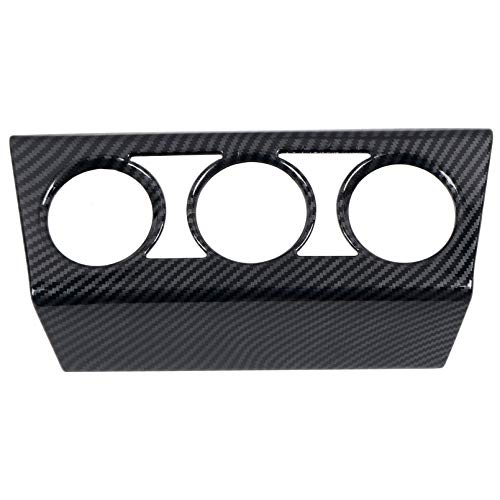 ITrims for Subaru WRX/STi 2016-2021 Car Accessories Central Control Air Conditioning AC Panel Cover Trim Inner Accessories Decoration 1PC Carbon Fiber