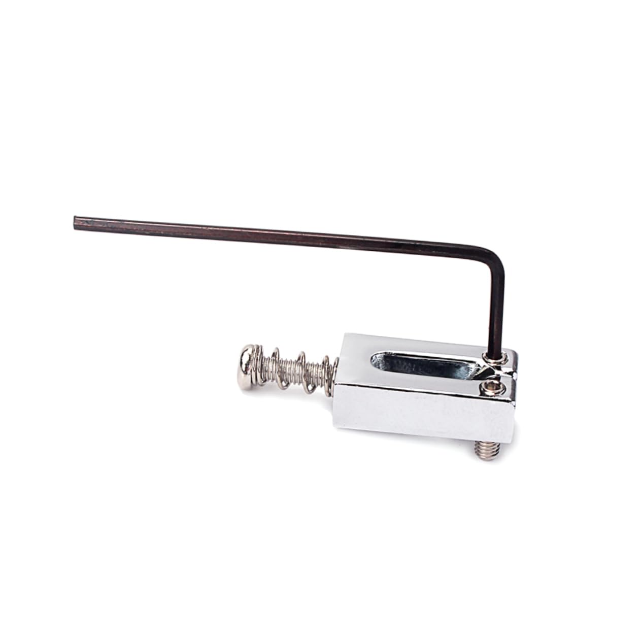 Totority Replacement Parts for Flat Saddle Set Silver Acoustic/electric Saddles