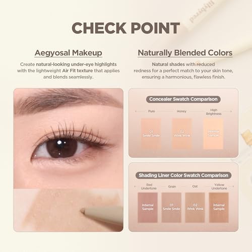 lilybyred Smiley Aegyosal Eyeliner 0.011 oz miniatura 3