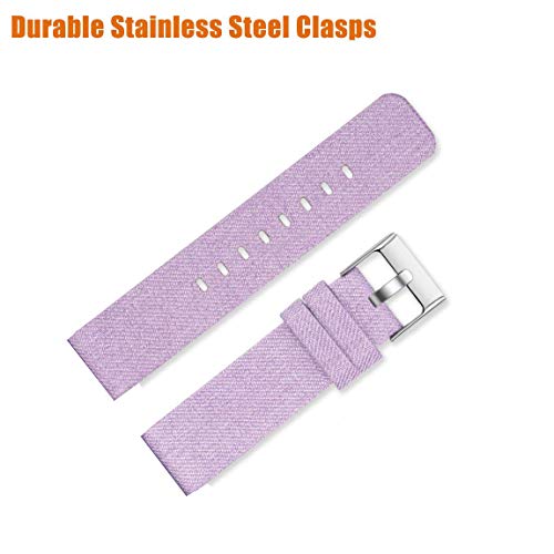 Giaogor Bracelet Compatible with Blackview R3Pro, Nylon Knitted Replacement Watch Strap for Blackview R3Pro Smartwatch - Image 2