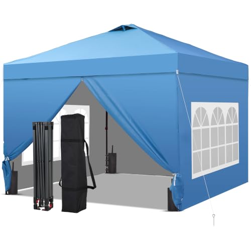 GDY 10x10 Pop-Up Canopy with 4 Sidewalls