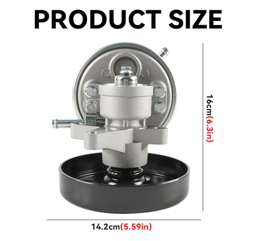 Bomba de Vacío 904-862 con Polea Compatible con Isuzu NPR-HD NPR L96 LQ4 LY6 L31 L05 3.0L 3.9L 4.8L 5.2L 5.7L 6.0L Gas V8 L4, Repuesto 8972410351,97241035 miniatura 2