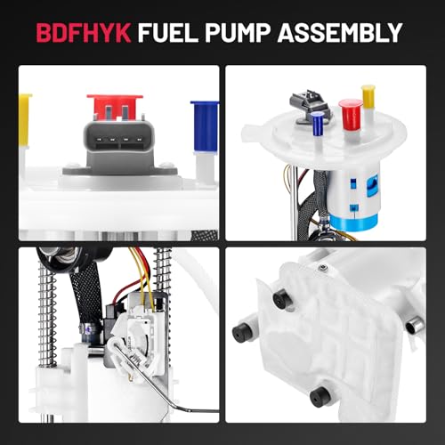Image of BDFHYK Electric Fuel Pump Assembly E2476M Compatible with Ford Expedition 2005-2008, Compatible with Lincoln Navigator 2007-2008 5.4L, Replaces 7L1Z9H307B, 8L1Z9H307A