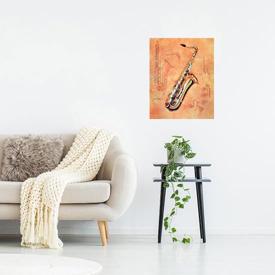 Amazon.com: Impact Posters Gallery Music Instrument Wall Decor