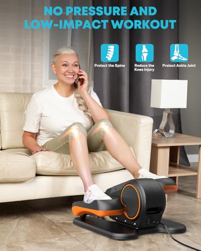 Gonex Under Desk Elliptical Exercise Machine for Seniors Review
