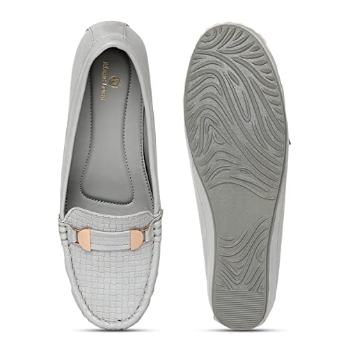 Image of Marc Loire Women Comfortable Loafer Mules Ballet Wedge Heels Footwear