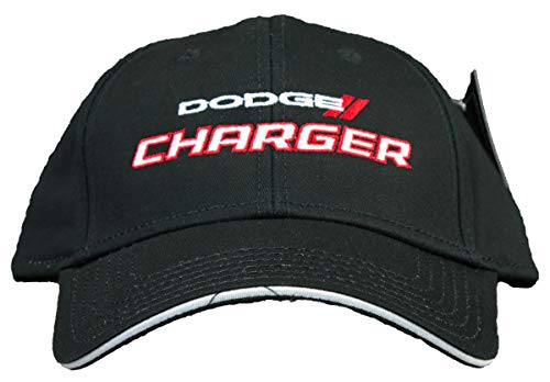 Dodge Charger Hat Embroidered Cap, Black