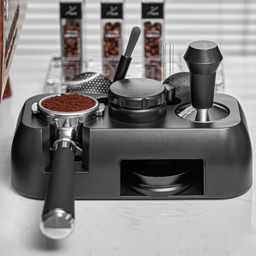 Porte-tamper à café avec station d'organisation pour distributeur - 3