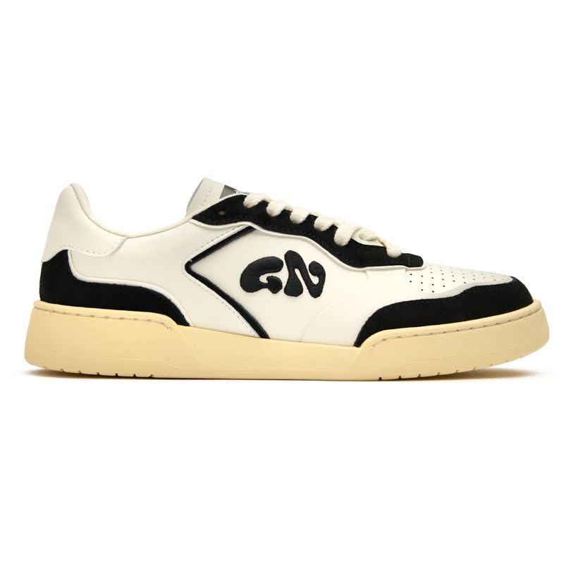 GOOD NEWS Mens Mack Casual Trainers White