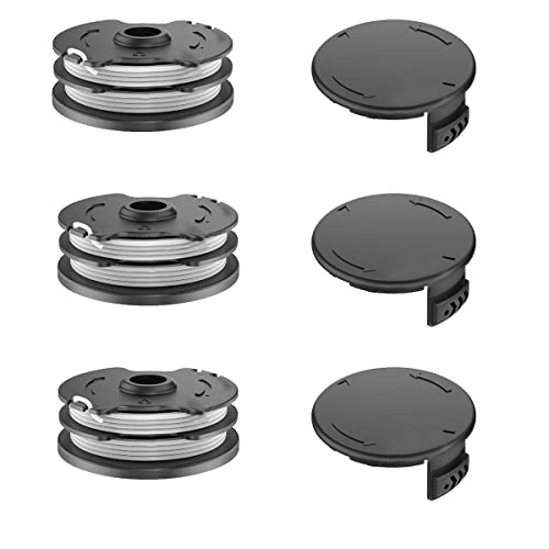 ARMYJY 3 pz erba Trimmer Bobina Linea con 3 bobine...