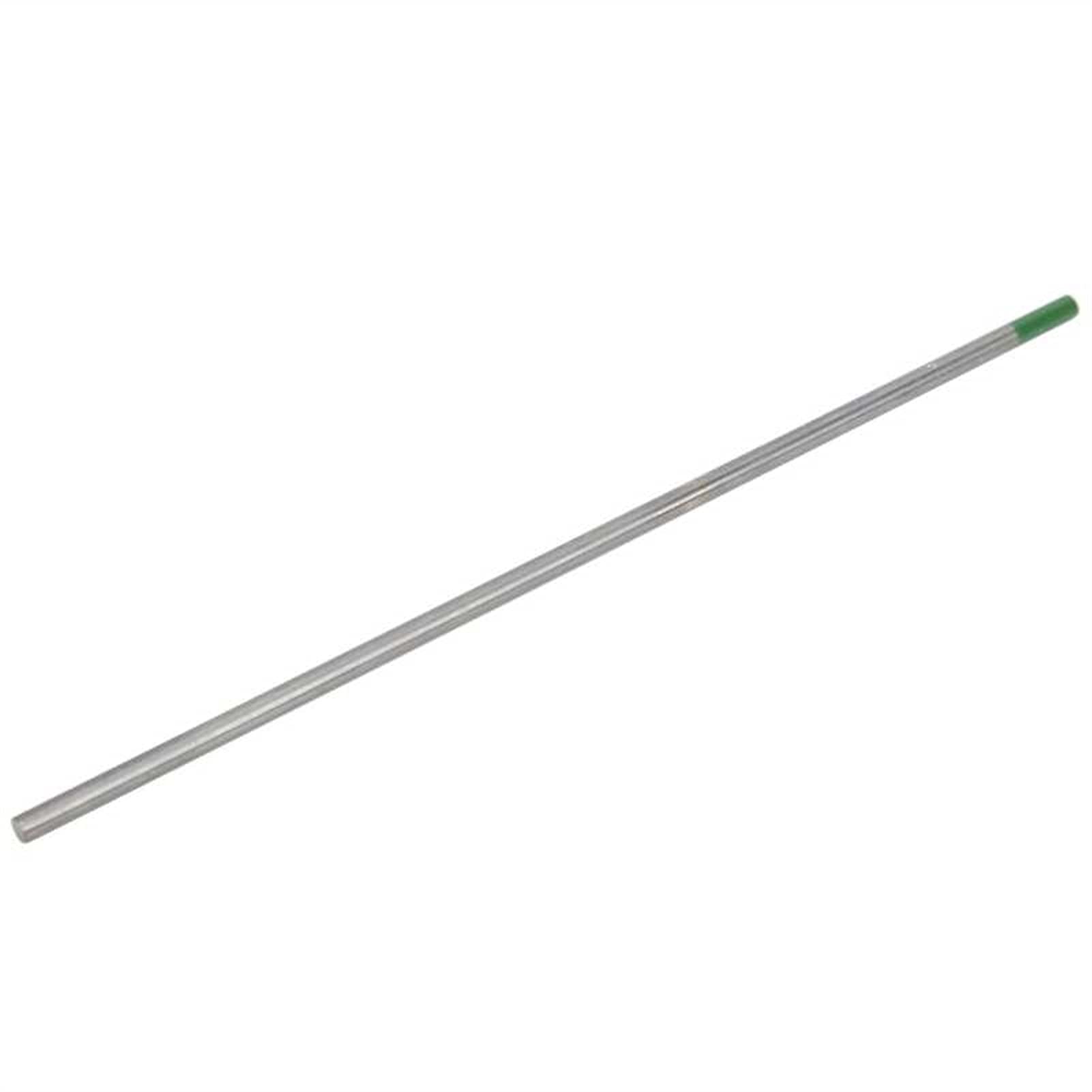 Pręty lutownicze Elektroda spawalnicza - 10 szt. 150 mm 1/1,6/2/2,4/3/3,2 mm Elektrody wolframowe Spawanie TIG Czysty łuk argonowy Igła Zielona Głowica Pręt spawalniczy WP