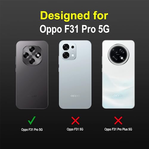 Image of Zapcase Back Case Cover for Oppo F31 Pro 5G | Compatible for Oppo F31 Pro 5G Back Cover | Liquid Silicon Magic Case with Camera Protection | Black