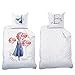 Produktbild BERONAGE Disney Frozen 2 Kinder-Bettwäsche Die Eiskönigin Nature 135 x 200 cm + 80 x 80 cm - 100% Baumwolle Renforcé-Linon-Qualität Anna ELSA Olaf Sven Kristoff Deutsche Größe Reißverschluss