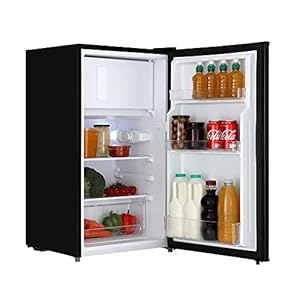 Cookology UCIB80 48cm Freestanding Undercounter Fridge & Ice Box (Black)