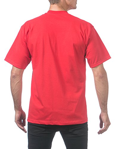 Image of Pro Club Men's 3-Pack Heavyweight Cotton Short Sleeve Crew Neck T-Shirt