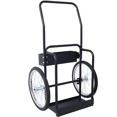 Oxygen Cylinder Cart, Double Cylinder Cart with 2 20