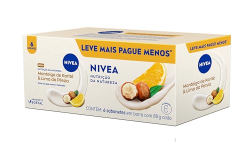 NIVEA Sabonete Vegetal Nutrição Da Natureza Manteiga De Karité & ...