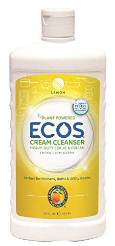 Earth Friendly Products Creamy Cleanser, Non-Abrasive - 17 oz - 2 pk